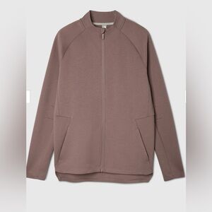 FWD | Friday Movement Zip-Up Sweater | Deep Taupe | Medium